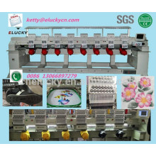 Manufacture price embroidery machine with 8 Heads 15 needles for Cap embroidery sewing